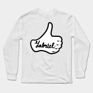 Men name Gabriel Long Sleeve T-Shirt